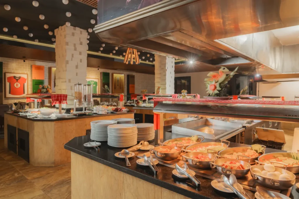 SI Resorts Marina & Villas — The Dugout Food Display 7
